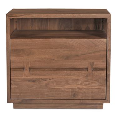 Madagascar Brown Wood Night Stand