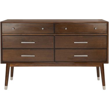 madden retro dresser Madden Retro Dresser In Silver and Walnut by Safavieh Couture