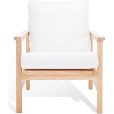 Maddison Cane Back Accent Chair In Natural