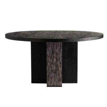 Maddock Dining Table In Ebony