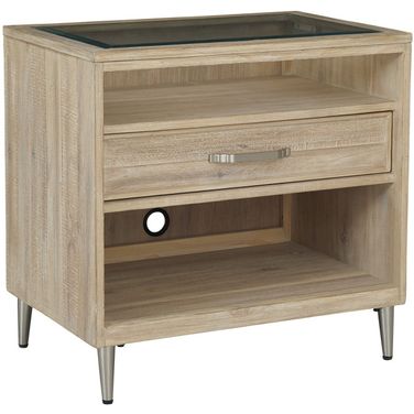 Maddox 1 Drawer Nightstand In Biscotti