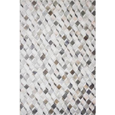 Maddox Grey/Mocha 5' x 7'6" Rug