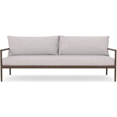 Madeira 3 Seat Sofa with Cushion In Fawn and Bronze
