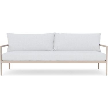 Madeira 3 Seat Sofa with Cushion In Polar and Ivory
