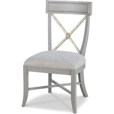 Madeline Side Chair In Light Grey