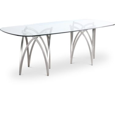 Madelyn Dining Table In Silver