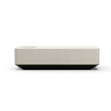Madera Plinth Cocktail Table In Gray and Brown