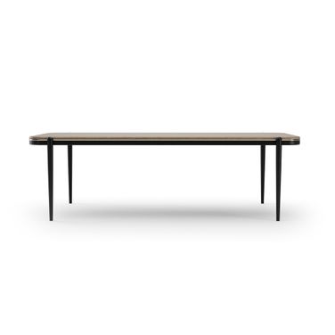 Madera Rectangle Dining Table In Chocolate