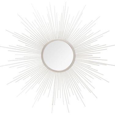 Madilyn Champagne Sunburst Mirror