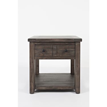 Madison County End Table In Brown