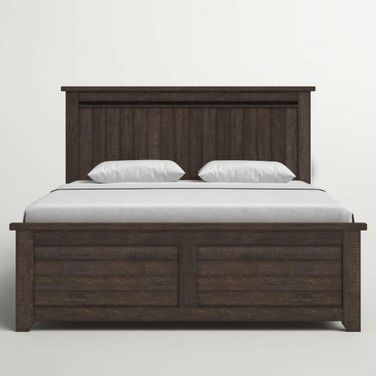 Madison County King Panel Bed In Brown