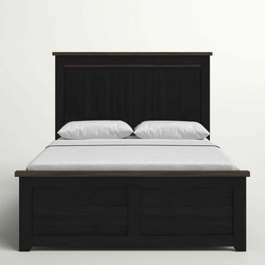 Madison County King Panel Bed In Vintage Black