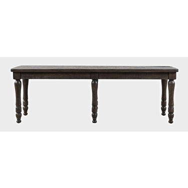 Madison County 54 Inch Dining Bench In Brown