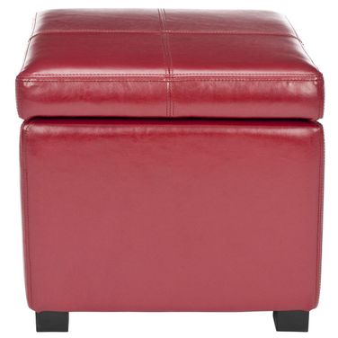 Madison Red Square Ottoman