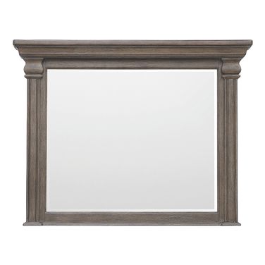 Madison Ridge Brown Dresser Mirror In Natural Bark