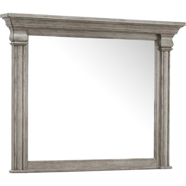 Madison Ridge Framed Dresser Mirror In Heritage Taupe