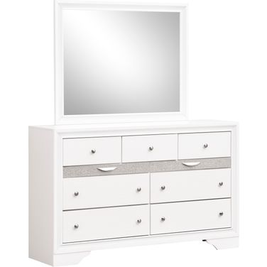 Madrid Dresser In White