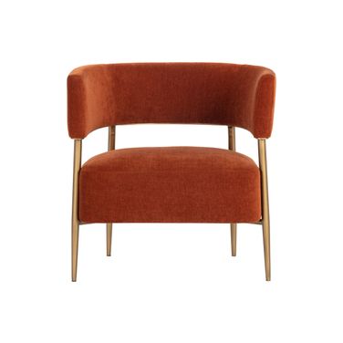 Maestro Lounge Chair In Danny Rust