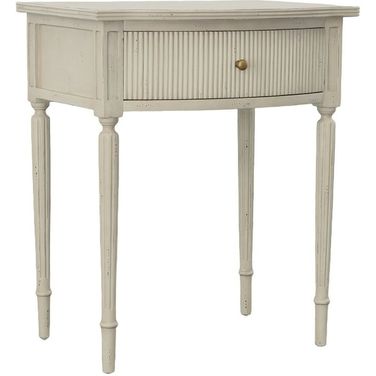 Magdalin Side Table In Cream