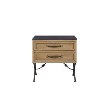 Magnolia 2 Drawer Nightstand In Cashew