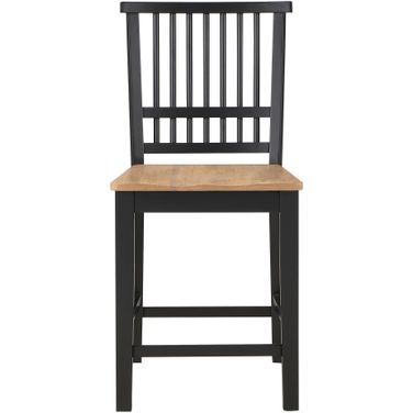 Magnolia 24 Inch Counter Stool Set of 2 In Black