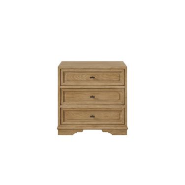 Magnolia 3 Drawer Nightstand In Cashew