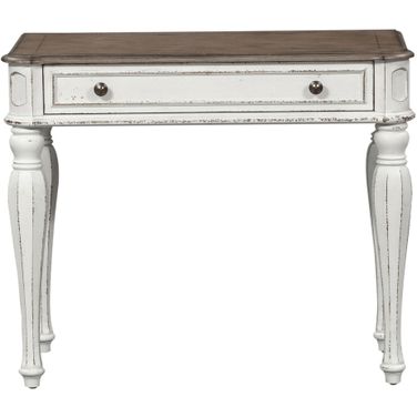 Magnolia Manor Antique White Accent Vanity Desk