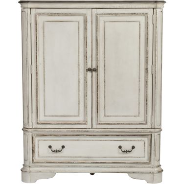Magnolia Manor Antique White Door Chest
