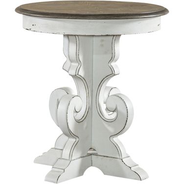 Magnolia Manor Round End Table