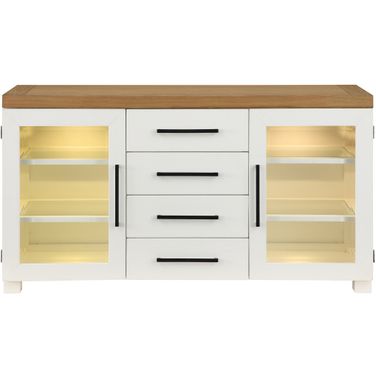 Magnolia Server In White