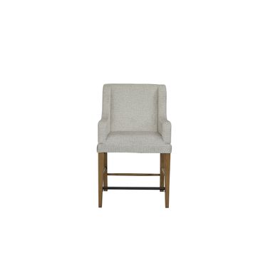 Magnolia Upholstered Counter Stool Set of 2 In Almond