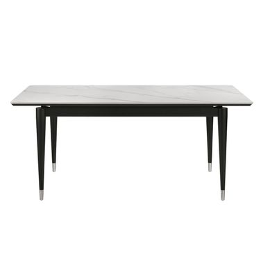 Maidstone Dining Table In Black and White