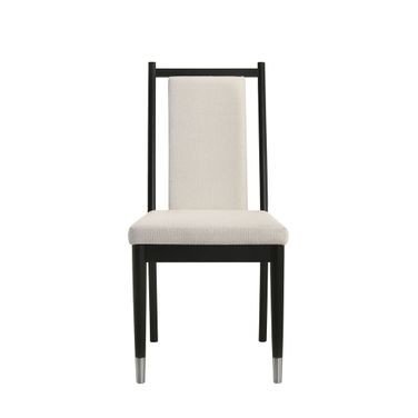 Maidstone Side Chair Set of 2 In Black and White