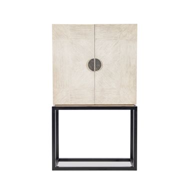 Alistar Bar Cabinet In Cream