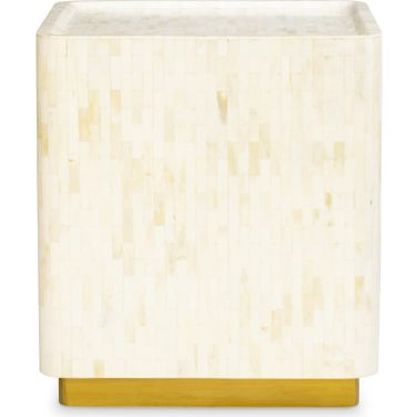 Bowie Lamp Table In Cream