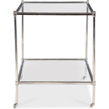 Nova Lamp Table In Silver