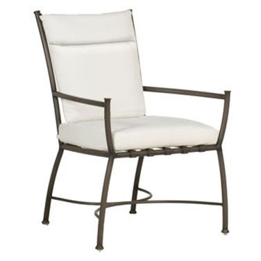 Majorca Aluminum Arm Chair In Bali Pearl