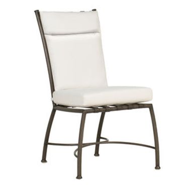 Majorca Aluminum Side Chair In Bali Pearl