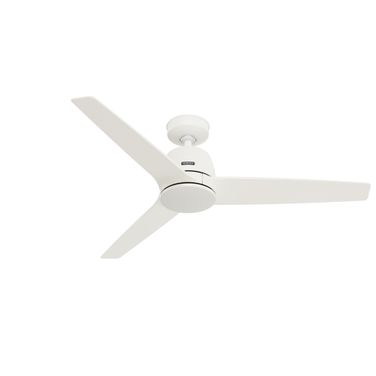 Malden 52 Inch Ceiling Fan and Handheld Remote In Matte White