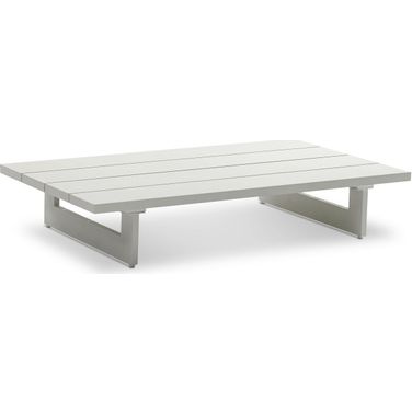 Maldives Outdoor Patio Coffee Table In White