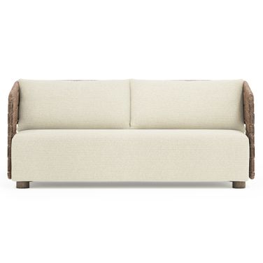 Maldives Outdoor Sofa In Beige and Tan