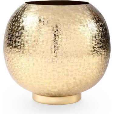 Mali Large Cache Pot In Brass