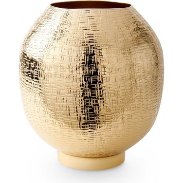 Mali Medium Cache Pot In Brass