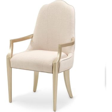 Malibu Crest Arm Chair In Chardonnay