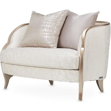 Malibu Crest Chair And Half In Cloud White/Chardonnay