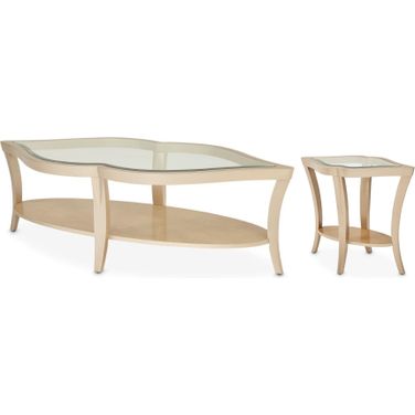 Malibu Crest Chardonnay Occasional Table Set