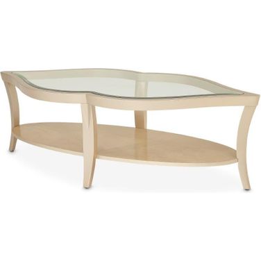 Malibu Crest Cocktail Table In Chardonnay
