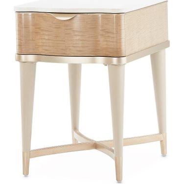 Malibu Crest End Table In Blush