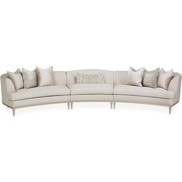 Malibu Crest Pearl/Chardonnay 3-Piece Sofa