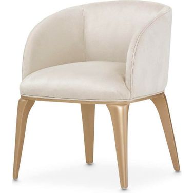 Malibu Crest Vanity Chair In Chardonnay